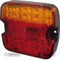 FEU ARRIÈRE 3 FONCTIONS 12/24V. COMPATIBLE ENTIÈREMENT LED - 36443