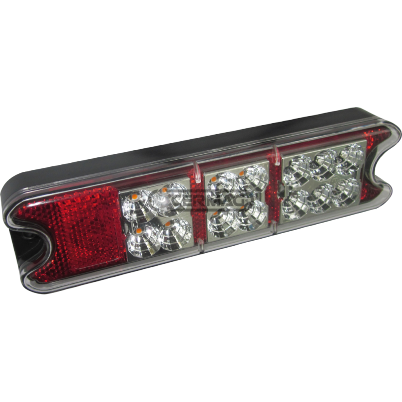 RÜCKLEUCHTEN MIT REFLEKTOR + RLX VOLL-LED 12/24V. KOMPATIBEL – 36431