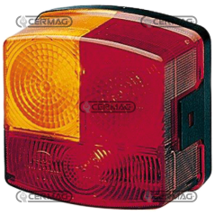COMBINED REAR LIGHT WITH LICENSE LIGHT ON THE LEFT COMPATIBLE - 36315 | NewgardenAgri.com