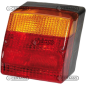 FANALE COMBINATO POSTERIORE CON LUCE TARGA SUL SINISTRO, CON LAMPADINE COMPATIBILE - 36344