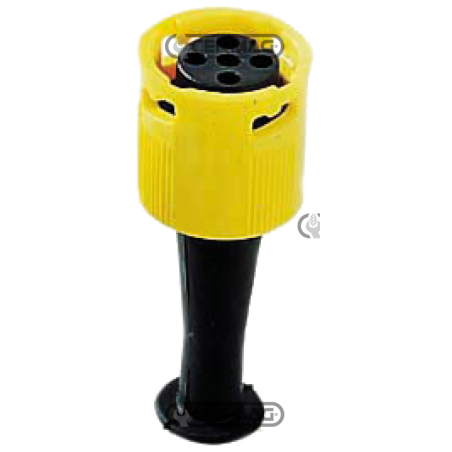 Conector amarillo para luz izquierda 35686 - 35685 COMPATIBLE - 36556 | NewgardenAgri.com