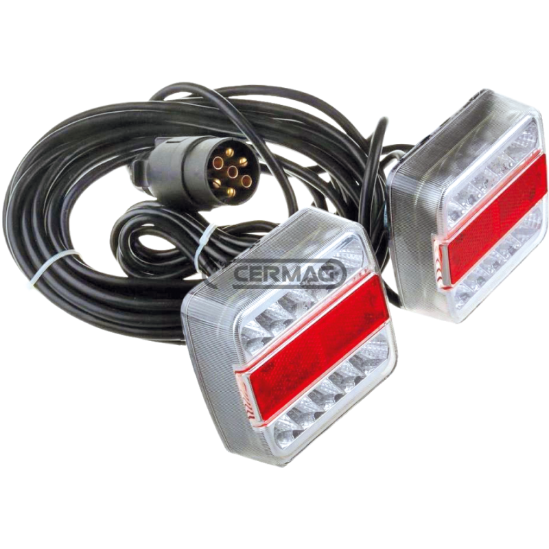 Kit feux arrière LED - 5 fonctions COMPATIBLE - 95124
