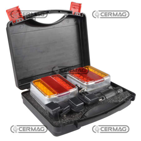 Kit de luces traseras magnéticas inalámbricas COMPATIBLE - 95127 | NewgardenAgri.com