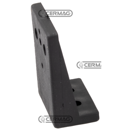 COMPATIBLE L-shaped rubber bracket - 37046 | NewgardenAgri.com
