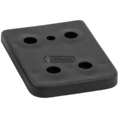 COMPATIBLE rubber flat bracket - 37047 | NewgardenAgri.com