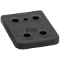Support plat en caoutchouc COMPATIBLE - 37047