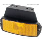 LUZ DE BALIZAMIENTO LATERAL NARANJA 12 VOLTIOS CON REFLECTOR LED COMPATIBLE - 36424