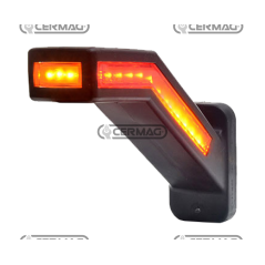 fanale di ingombro LED 12/24V SINISTRO COMPATIBILE - 37180 | NewgardenAgri.com
