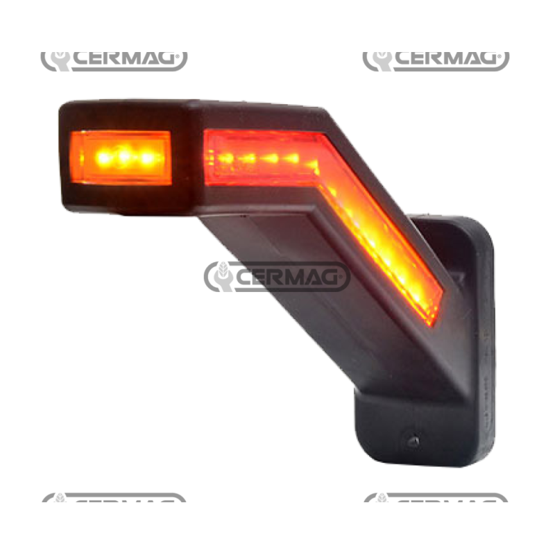LED marker light 12/24V LEFT COMPATIBLE - 37180