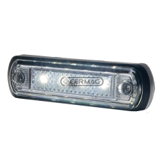 luce d'ingombro LED 12/24V BIANCO COMPATIBILE - 37182 | NewgardenAgri.com