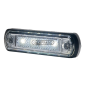 Feu d'encombrement LED 12/24V BLANC COMPATIBLE - 37182