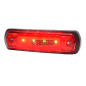 luce d'ingombro LED 12/24V ROSSO COMPATIBILE - 37183