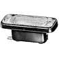 FANALE TARGA COMPATIBILE - 36370