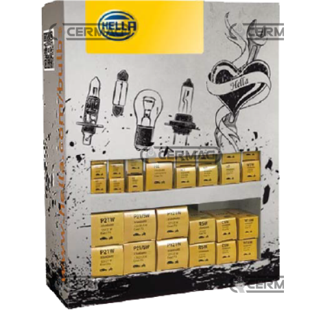 Sortiment an HELLA 12V KOMPATIBELEN Glühbirnen – 916657 | NewgardenAgri.com