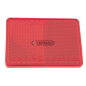 Reflector rectangular adhesivo Dimensiones 57x39 mm Color Rojo COMPATIBLE - 35560