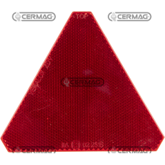 Triangular reflex reflector Dimensions 136x117 mm Fixing Adhesive COMPATIBLE - 36994 | NewgardenAgri.com