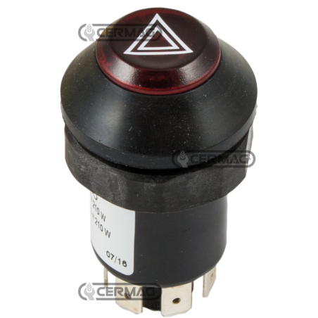 Bouton avec symbole d'urgence COMPATIBLE - 36086 | NewgardenAgri.com