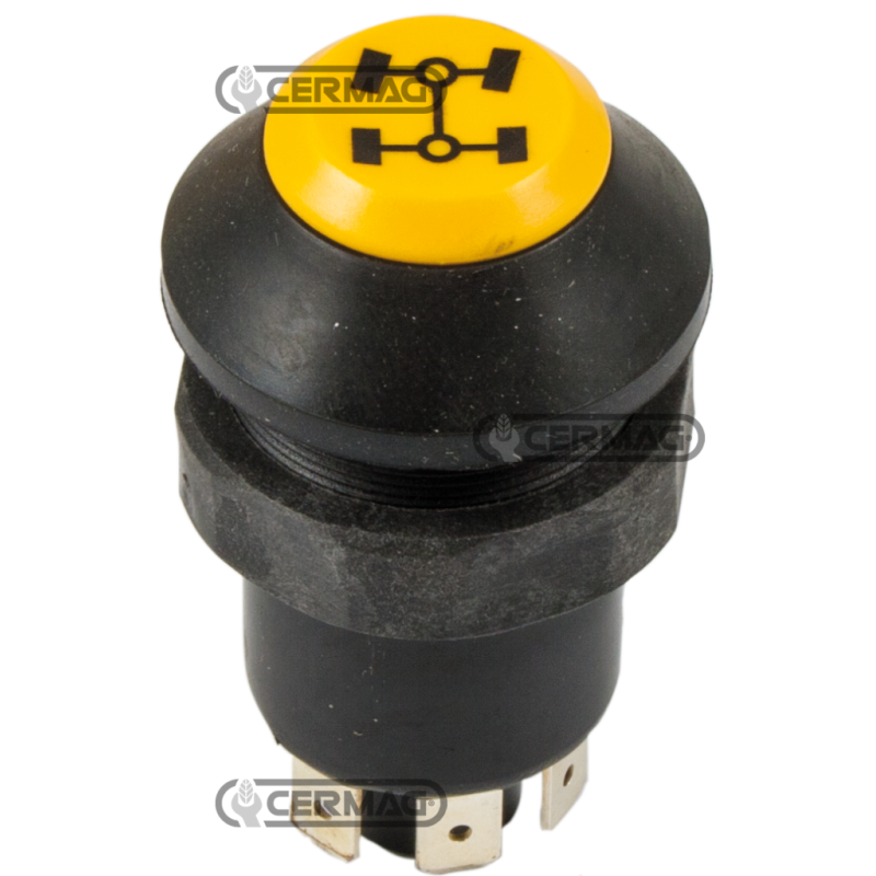 Bouton avec symbole de transmission intégrale COMPATIBLE - 36233