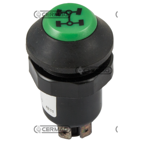 Bouton avec symbole de transmission intégrale COMPATIBLE - 36243 | NewgardenAgri.com