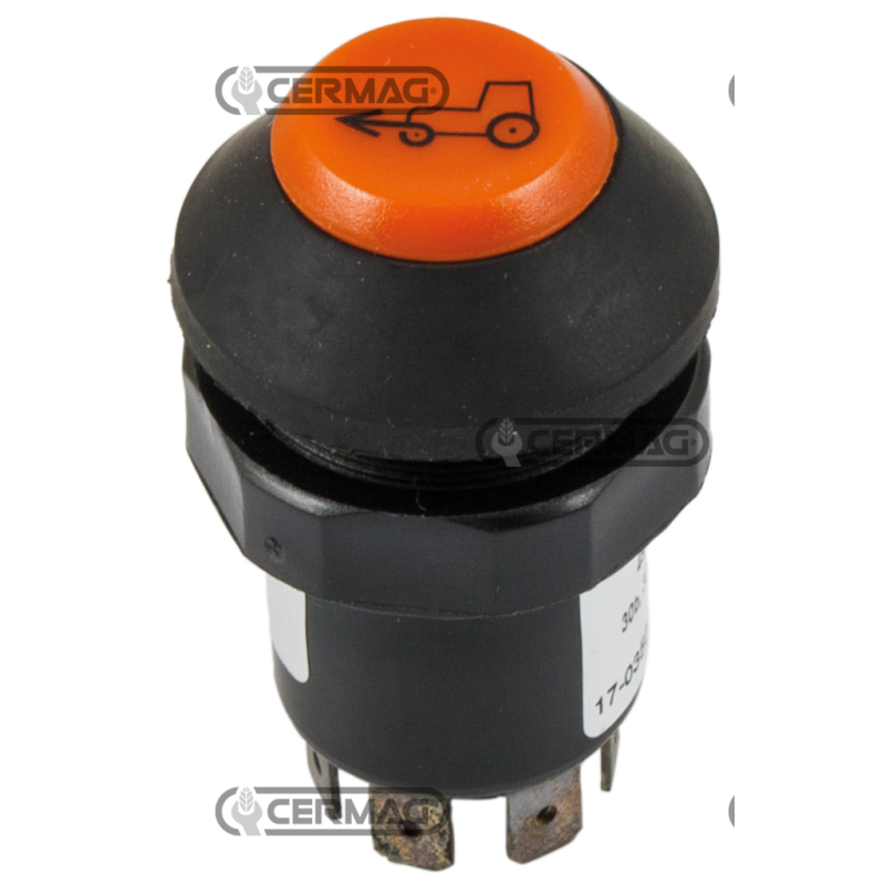 Button with front wheel drive symbol COMPATIBLE - 36245