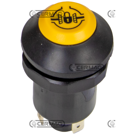 Pulsante con simbolo bloccaggio differenziale COMPATIBILE - 37059 | NewgardenAgri.com