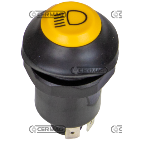 Bouton avec symbole lampe de travail COMPATIBLE - 37062 | NewgardenAgri.com