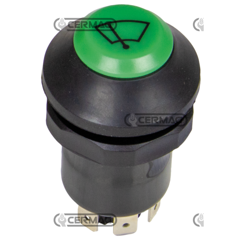 Bouton avec symbole essuie-glace COMPATIBLE - 37075