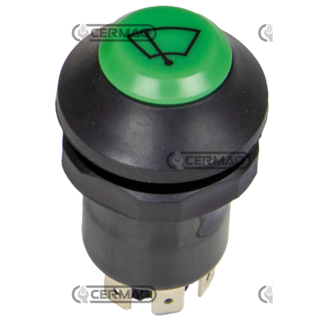 Bouton avec symbole essuie-glace COMPATIBLE - 37075 | NewgardenAgri.com