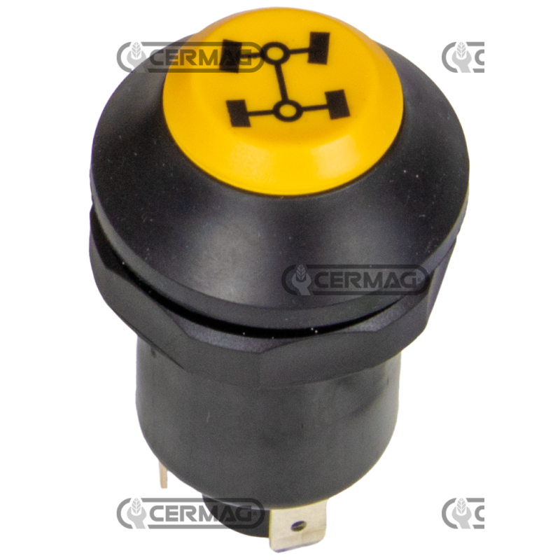 Pulsador con símbolo de tracción total COMPATIBLE - 37081
