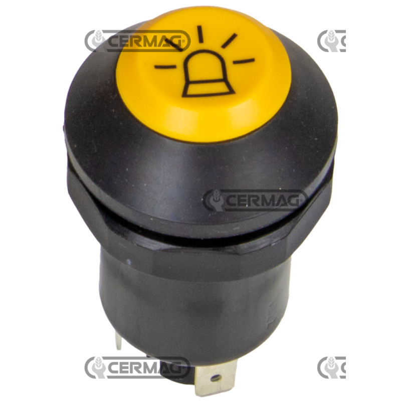 Button with rotating lamp symbol COMPATIBLE - 37082