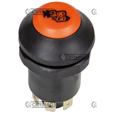 Bouton avec symbole stop & go COMPATIBLE - 37084 | NewgardenAgri.com