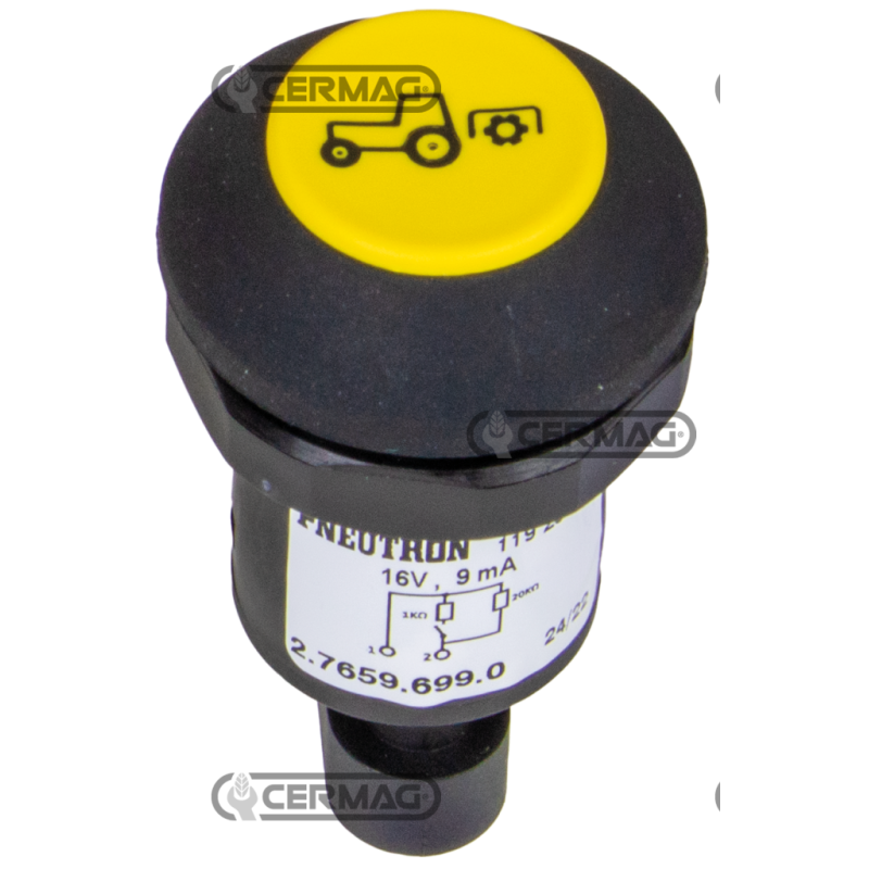 Bouton avec symbole PDF COMPATIBLE - 37057