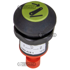 Knopf mit unterem Symbol KOMPATIBEL – 37069 | NewgardenAgri.com
