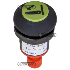 Knopf mit unterem Symbol KOMPATIBEL – 37070 | NewgardenAgri.com