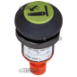 Button with lower symbol COMPATIBLE - 37070