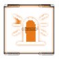Symbole de lampe rotative verticale COMPATIBLE - 36084