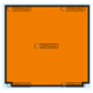 Symbole orange neutre COMPATIBLE - 36669