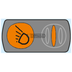 Symbole de lampe de travail COMPATIBLE - 36687 | NewgardenAgri.com