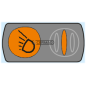 Symbole de lampe de travail COMPATIBLE - 36687