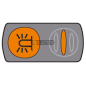 Symbole de feu rotatif COMPATIBLE - 36688