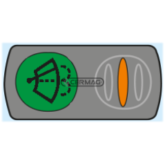 COMPATIBLE wiper and washer symbol - 36695 | NewgardenAgri.com