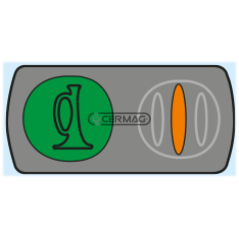 Symbole de klaxon COMPATIBLE - 36696 | NewgardenAgri.com