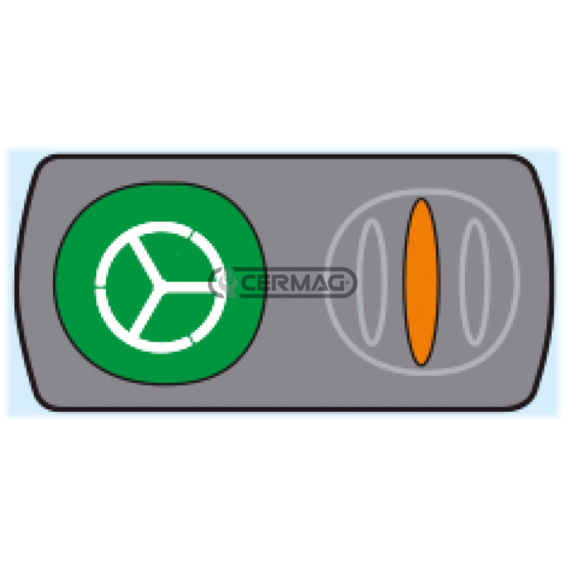 COMPATIBLE differential lock symbol - 36697