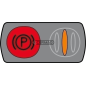 COMPATIBLE handbrake symbol - 36698