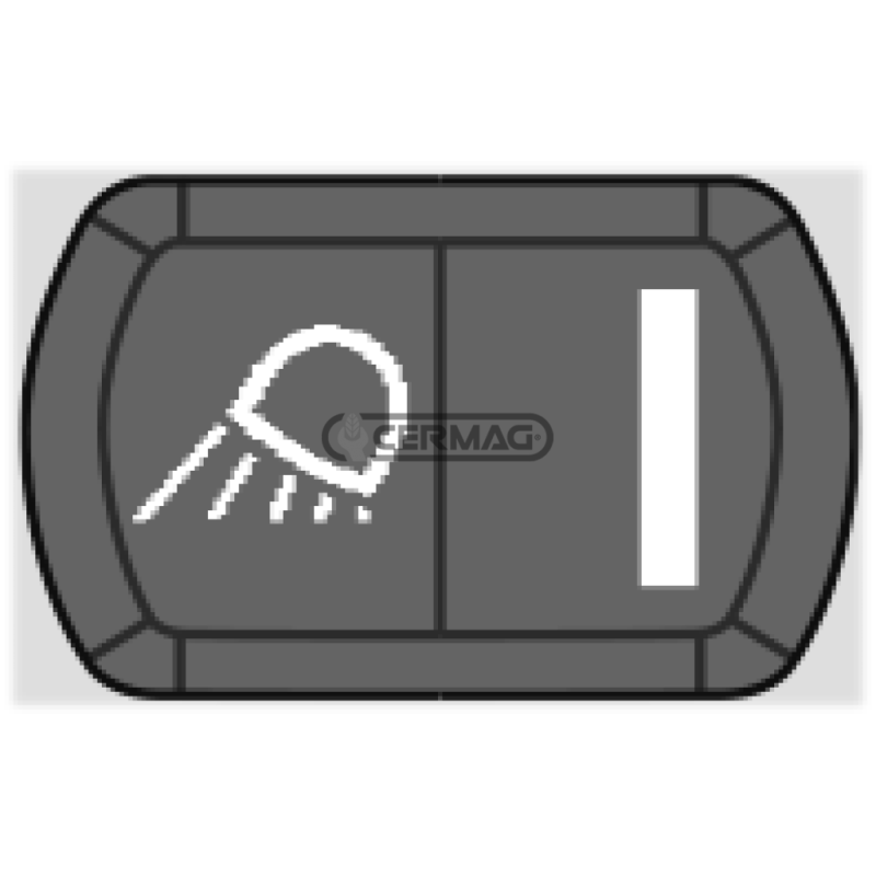 Tasto con simbolo faro lavoro COMPATIBILE - 36727
