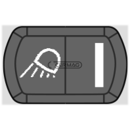 Bouton avec symbole lampe de travail COMPATIBLE - 36727 | NewgardenAgri.com