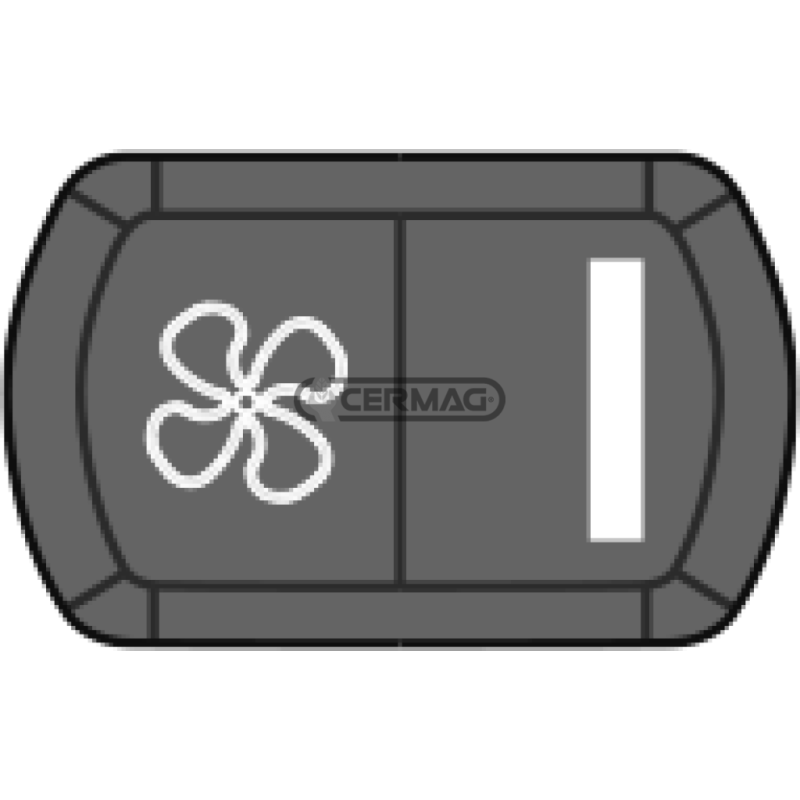Botón con símbolo de abanico COMPATIBLE - 36730