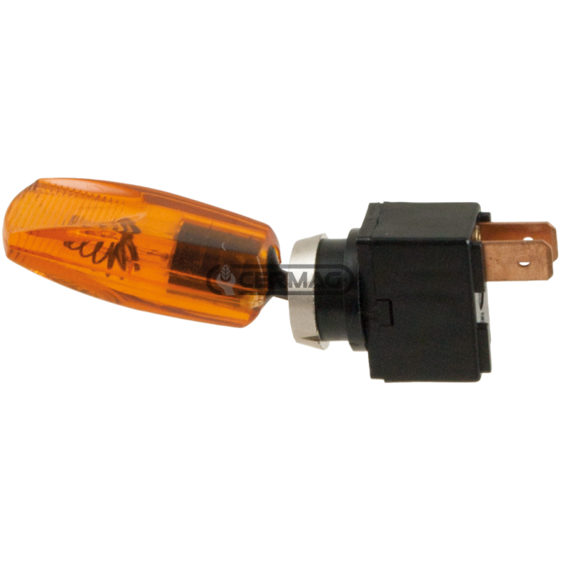 Interruttore a levetta con luce gialla COMPATIBILE - 36705
