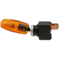 Interruttore a levetta con luce gialla COMPATIBILE - 36705
