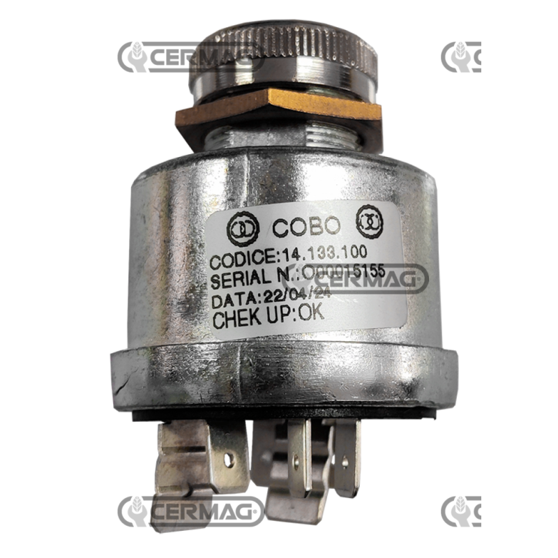 4-position ignition panel with removable key COMPATIBLE - 37189